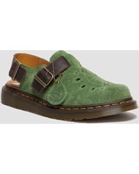 Dr. Martens - Jorge Desert Oasis Suede Slingback Mule - Lyst