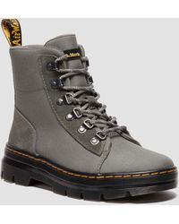 Dr. Martens - Combs W Suede Utility Boots - Lyst