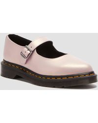 Dr. Martens - Elphie Ii Iridescent Leather Mary Jane Shoes - Lyst