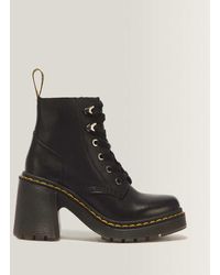 Dr. Martens - Jesy Sendal Leather Heels Boots - Lyst