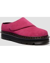 Dr. Martens - Zebzag Anywair Suede Mules - Lyst