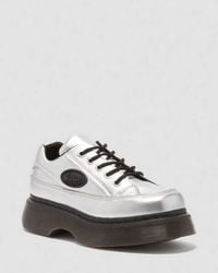 Dr. Martens - Buzz 5-Eye Metallic Leather Shoes - Lyst