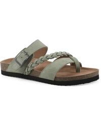 White Mountain - Hazy Slide Sandal - Lyst