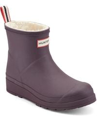 HUNTER - Play Short Snow Boot - Lyst