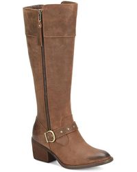 born leather boots