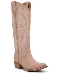 Frye & Co. - Irlene Tall Deco Stitch Western Boot - Lyst