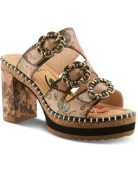 L'ARTISTE - Mile Marker Platform Sandal - Lyst