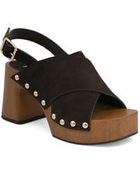 MIA - Eudora Platform Sandal - Lyst