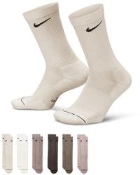 Nike - Everyday Elevated Crew Socks 6 Pack - Lyst