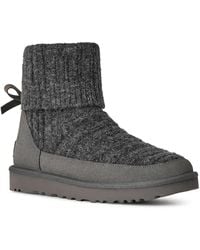 UGG - Classic Mini Cabelle Knit Bootie - Lyst