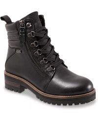 Softwalk - Everett Waterproof Combat Boot - Lyst