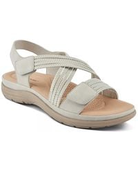 Flexus by Spring Step - Crossbeam Wedge Sandal - Lyst