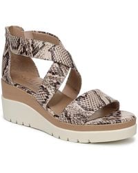 Naturalizer - Wide Width Goodtimes Wedge Sandal - Lyst