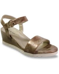 David Tate - Knockout Wedge Sandal - Lyst