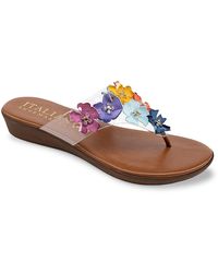 italiana by italian shoemakers womens shannie flat sandals