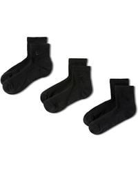 Nike - Everyday Elevated Ankle Socks 3 Pack - Lyst