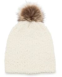 FireSide - Popcorn Pom Beanie - Lyst