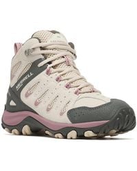 Merrell - Crosslander 4 Mid Waterproof Hiking Shoe - Lyst
