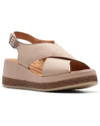 Clarks - Kassanda Step Wedge Sandal - Lyst