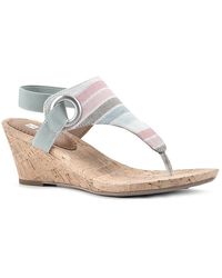 white mountain slip on