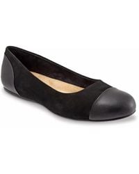 Softwalk - Sonoma Cap Toe Ballet Flat - Lyst