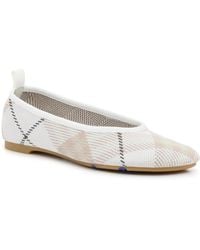 Burberry - Baby Knit Ballet Flat - Lyst