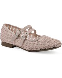 White Mountain - Besnik Mary Jane Flat - Lyst