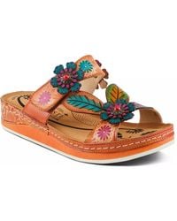 L'ARTISTE - Pillowsoft Wedge Sandal - Lyst