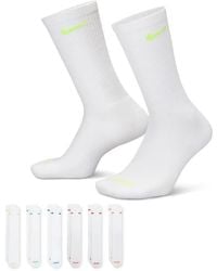 Nike - Everyday Plus Cushioned Crew Socks 6 Pack - Lyst