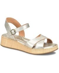 Born - Cannes Wedge Sandal - Lyst
