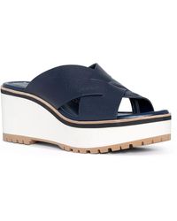 Donald J Pliner - Beaumont Wedge Sandal - Lyst