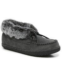 minnetonka julie junior bootie slipper