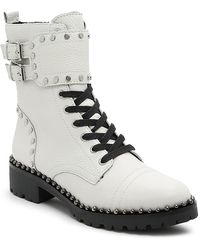 sam edelman jennifer combat boot white