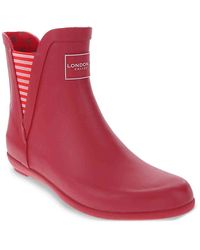 london fog short rain boots