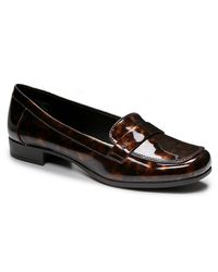anne klein suede loafers