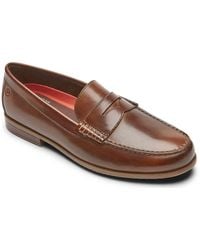 rockport style seeker penny loafers