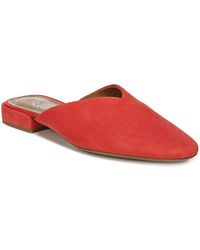 franco sarto suede mules