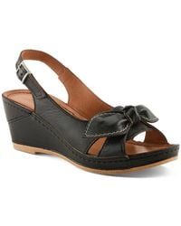 Spring Step - Chassidy Wedge Sandal - Lyst