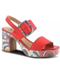 Spring Step - Azucar Platform Sandal - Lyst