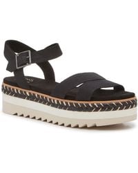 TOMS - Kai Platform Sandal - Lyst