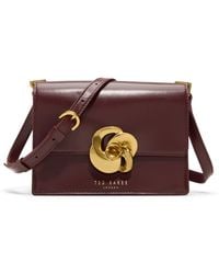 Ted Baker - Rosalie Leather Crossbody Bag - Lyst
