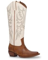 Frye & Co. - Irlene Tall Deco Stitch Western Boot - Lyst