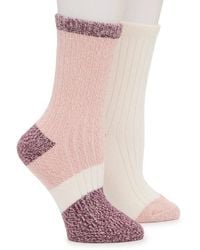 Kelly & Katie - Lounge Crew Socks 2 Pack - Lyst