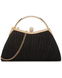 Kelly & Katie - Glitter Pleated Satchel - Lyst