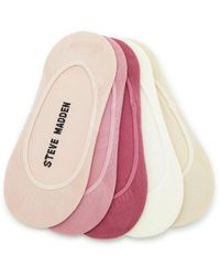 Steve Madden - Microfiber Low Cut No Show Liners 5 Pack - Lyst