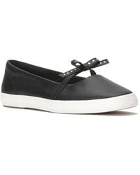 Keds - Square Toe Mini Bow Flat - Lyst