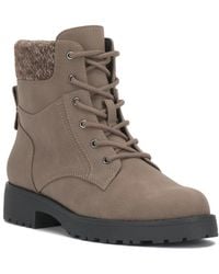 Crown Vintage - Tarrie Combat Boot - Lyst