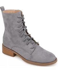 Journee Collection - Vienna Combat Boot - Lyst