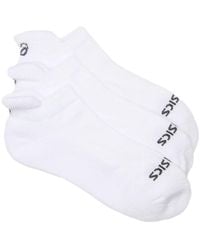 Asics - Training No Show Socks 3 Pack - Lyst