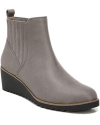 Abella Synthetic Zeta Wedge Bootie in 